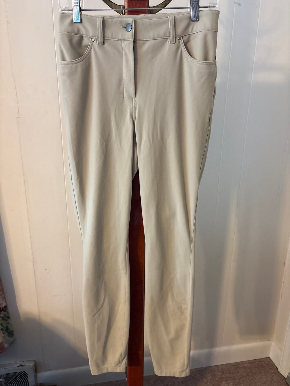 Lululemon Men’s Lululemon Tan Pants City Sleek 5 Pocket Model NWOT